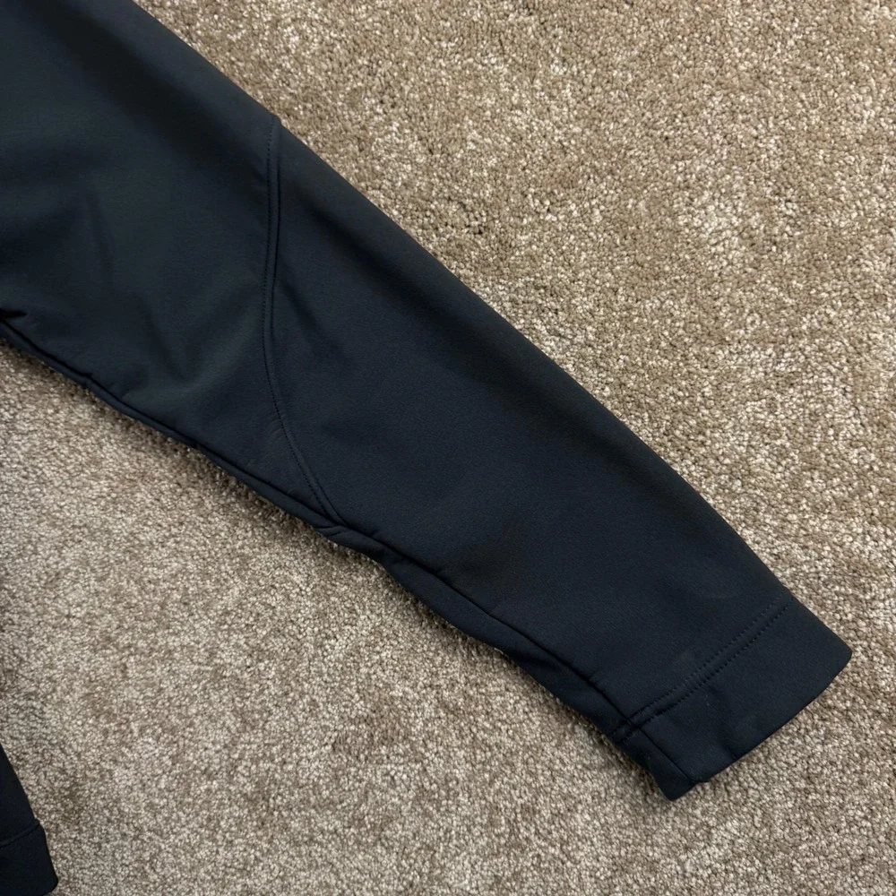 The North Face Apex Bionic Softshell Jacket Mens Black Medium Fleece Lined
